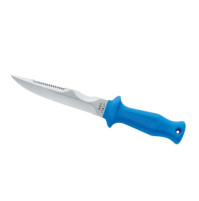 Sub 16C knife - Inox - Blue Color - KV-ASUB16CX - AZZI SUB (ONLY SOLD IN LEBANON)